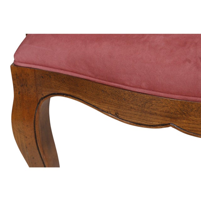 Wood Baker Furniture French Country Armchairs, a Pair For Sale - Image 7 of 11