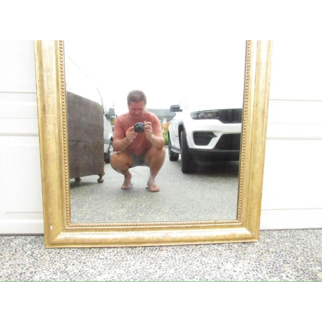 Antique Louis Philippe Giltwood Mirror For Sale - Image 13 of 18