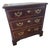 Henredon Aston Court Nightstand Bedside Chest Three Drawer Banded Mahogany For Sale