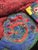 Red Early 20th Century Chinese Minority Embroidered Hat For Sale - Image 8 of 10