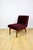 Vintage Loft Armchair in Burgundy Wine Velvet, 1970s For Sale - Image 3 of 12