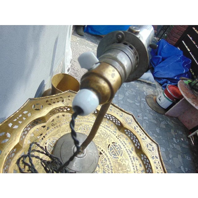 Silver Art Nouveau Lamp for a Watchmaker and a Goldsmith from Carl Zeiss For Sale - Image 8 of 11