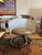 Carlos Ojínaga Erill "Cinta" Swivel Armchair, Stainless Steel, Spanish Mid-Century For Sale - Image 4 of 9