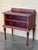 French 20th Century Pair of French Raspberry Red Wooden Two drawers Nightstands For Sale - Image 3 of 18