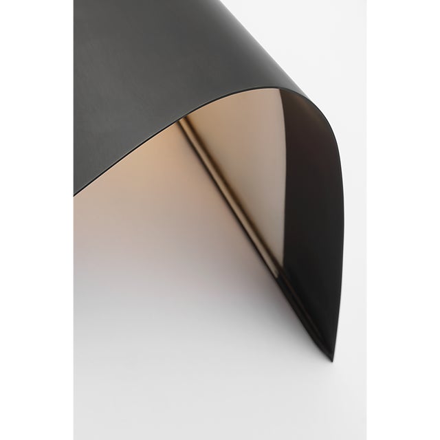 2020s Kelly Wearstler for Visual Comfort Signature Piel 20" Indoor/Outdoor Wall Wash in Bronze For Sale - Image 5 of 10