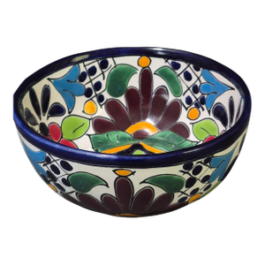Hand Painted Talavera Mexican Colorful Bowl