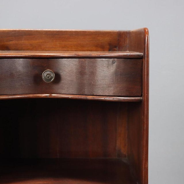 Mahogany Bedside Table, France, 20th Century For Sale - Image 5 of 8