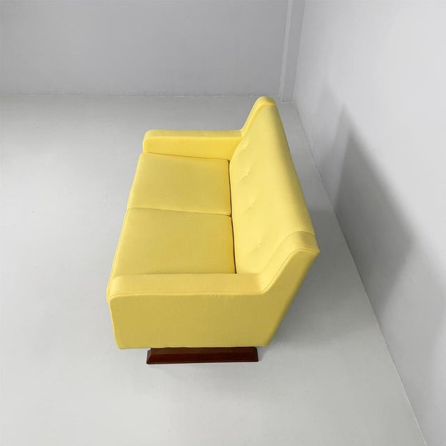 Yellow Mid-Century Modern LP34 Sofa by Franco Albini Franca Helg Poggi, Italy, 1966 For Sale - Image 8 of 17