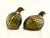Rustic European Mid Century Sold Brass Pheasants, a Pair For Sale - Image 3 of 10
