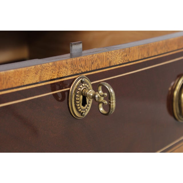 Baker Historic Charleston Inlaid Mahogany Sideboard For Sale - Image 11 of 18