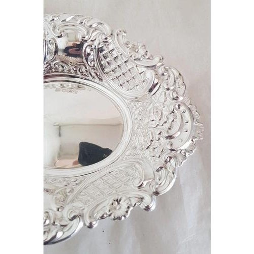 Mid-Century Sterling Silver Trinket Dish from John Turton & Co., Sheffield, 1962 For Sale - Image 11 of 18