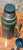Vintage Stanley Classic Green Thermos Bottle With Original Handle, Since 1913 For Sale - Image 12 of 18