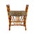Tan Chinoiserie Bamboo Bench For Sale - Image 8 of 13