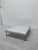 Contemporary Carrara Marble and Polished Steel Low Coffee Table, 1980s For Sale - Image 4 of 13
