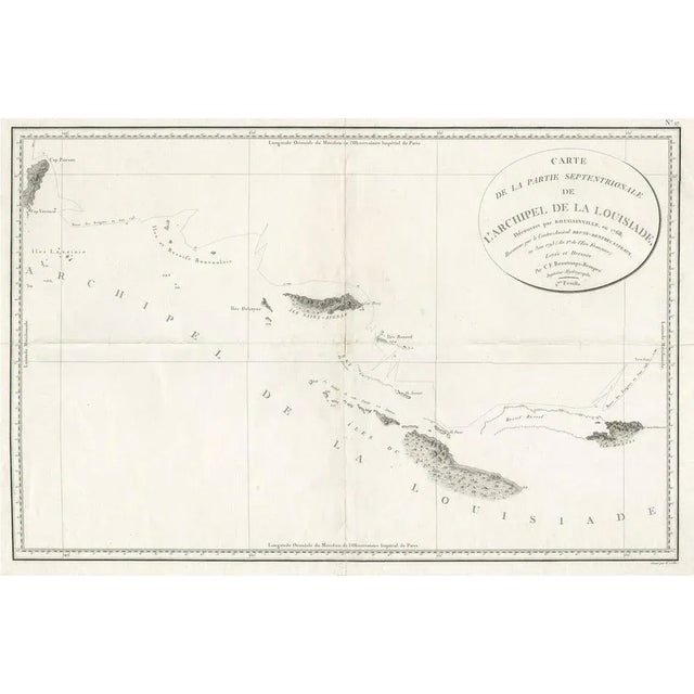 Map of the Louisiade Archipelago, 1798 For Sale - Image 6 of 6