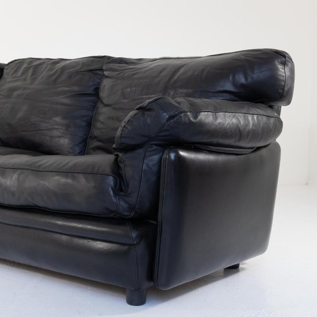 1970s Poppy 3-Seater Sofa by Tito Agnoli for Poltrona Frau, 1970s For Sale - Image 5 of 18