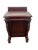Gorgeous Vintage Davenport Captain's Desk with Twelve drawers, portable, tabletop petite size 23" Tall x 15" wide x 16"...