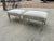 Wood Pair of French Louis XVI Style Benches For Sale - Image 7 of 12