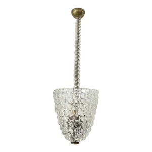 Ercole Barovier Pendant, Italy 1940s