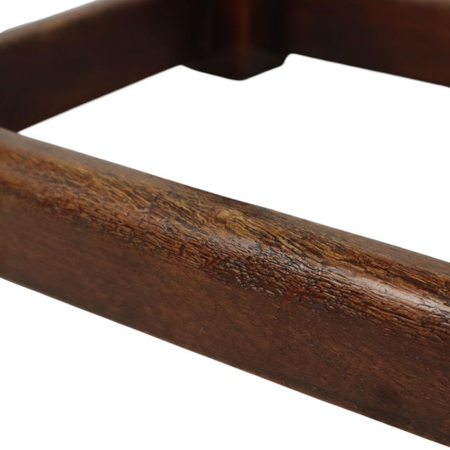 Antique Oak English Joint Stool For Sale - Image 15 of 18