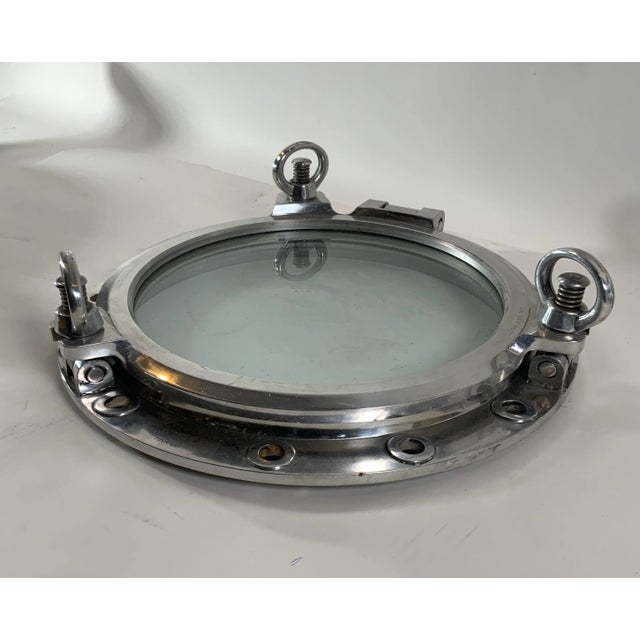 Aluminum Ship's Porthole For Sale - Image 9 of 11
