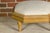 French French Neoclassical 19th Century Carved Giltwood Footstool with Linen Upholstery For Sale - Image 3 of 12