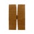 Tobacco Modern Rectangular Rug by Tapis Studio for Hommés Studio For Sale