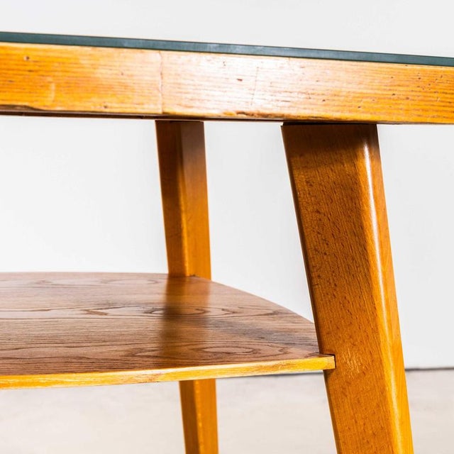 Rounded Occasional Corner Table, 1950s For Sale - Image 6 of 8