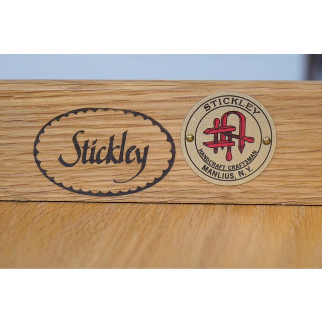Stickley Mission Oak Sideboard Buffet Server Cabinet For Sale - Image 17 of 18
