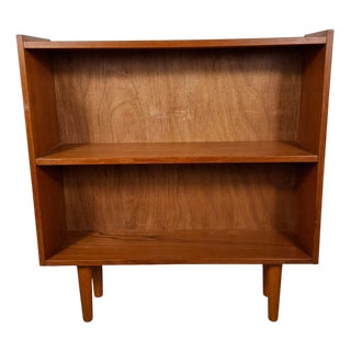 Small Mid-Century Danish Teak Bookcase, 1960s For Sale