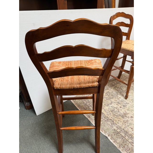 Ballard Designs Avignon Bar Stools, Pair For Sale - Image 12 of 12