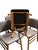 Set of 4 Vintage Mid Century Modern Danish Teak and Leather Greta Dining Chairs For Sale - Image 11 of 11