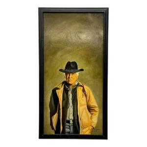 Sammy R Depetro, Portrait of Western Gentlemen, With Cowboy Hat