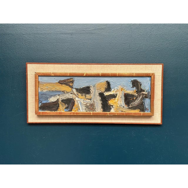 Calle Johansson, Bird Movement, 1959, Oil Painting on Panel, Framed For Sale - Image 11 of 13