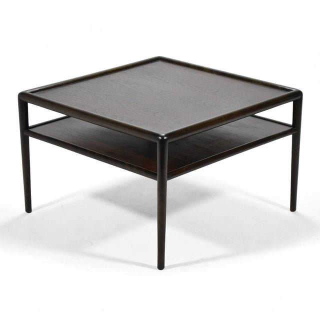Mid 20th Century T.H. Robsjohn-Gibbings Two-Tiered Table by Widdicomb For Sale - Image 5 of 6