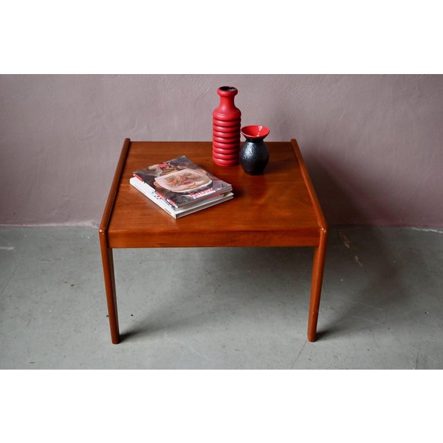 Scandinavian Danish Teak Coffee Table by Arne Wahl Iversen for Komfort Møbelfabrik, 1960s For Sale - Image 3 of 18