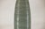 Late 20th Century Tall Artisan Ceramic Hand-Crafted Vase with Ribbed Body and Green Glaze For Sale - Image 5 of 16
