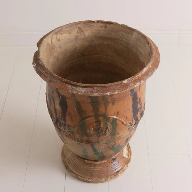 19th Century French Anduze Jardiniere Signed Boisset For Sale - Image 12 of 13