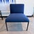 Royal Blue Fogia Tondo Lounge Chairs Set of Two For Sale - Image 8 of 10