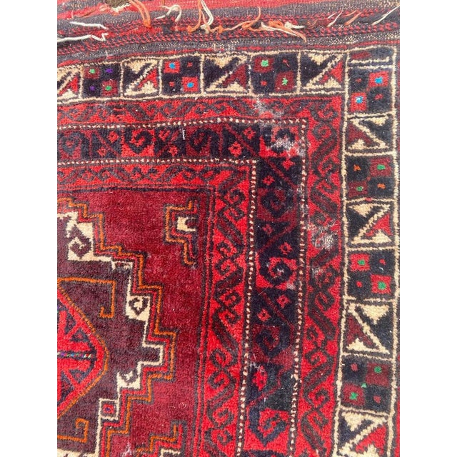 Distressed Khorjin Rug For Sale - Image 11 of 18