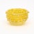 Murano glass bowl, Italian, from the island of Murano. This hand-blown piece has a striking yellow color and is made with...