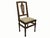 Antique Blonde Walnut Chairs, Set of 4 For Sale - Image 5 of 5