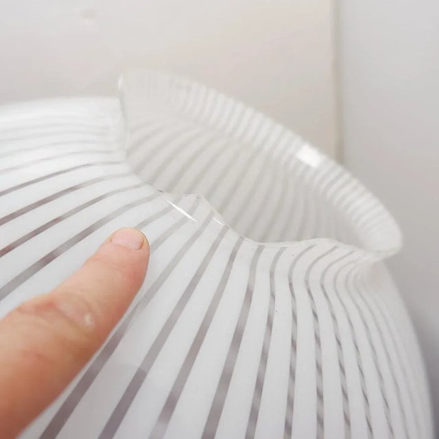 Tessuti Series Table Lamp in Murano Glass from Venini, 1970s For Sale - Image 14 of 15