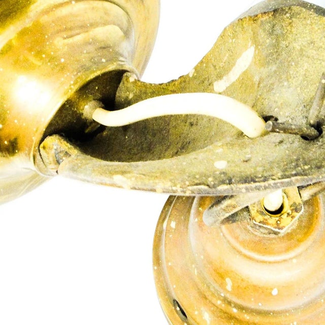 Art Deco Style Wall Lamp, Poland, 1950s For Sale - Image 3 of 6