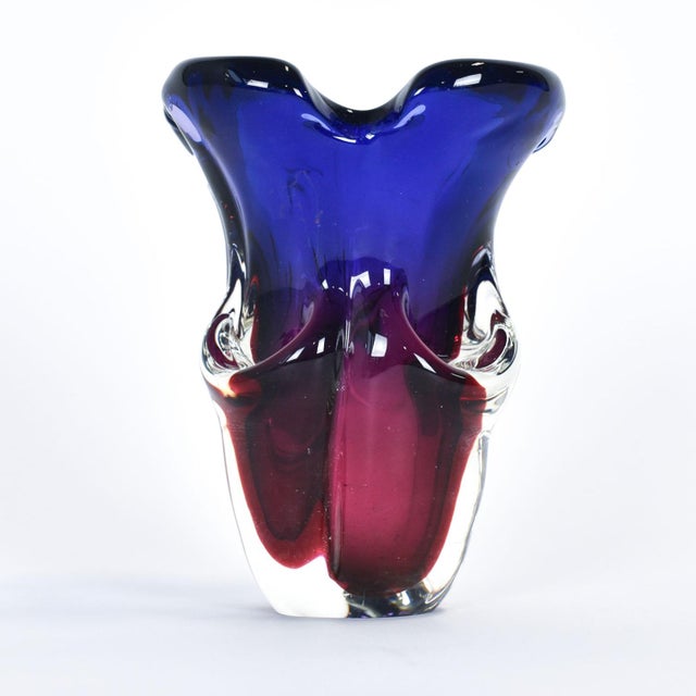 This piece was made in Czechoslovakia by Chribska and designed by Josef Hospodka. It is in good vintage condition. 5" L x...