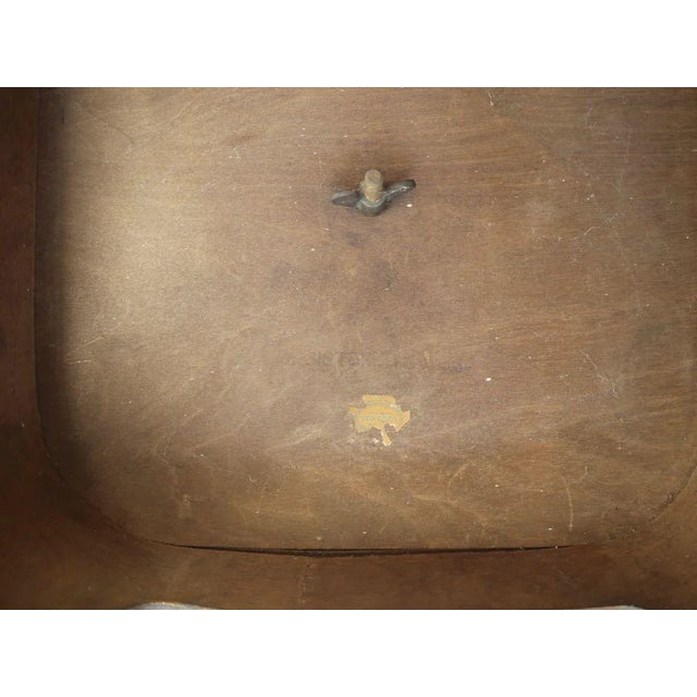 Brown Plywood Model No. 1 Side Table from Venesta, 1930s For Sale - Image 8 of 18
