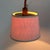 Mid-Century Modern Adjustable Teak Arc Floor Lamp with Fabric Shade, 1960s For Sale - Image 6 of 12