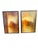 Late 20th Century Pair of Red & Gold Abstract Paintings For Sale - Image 11 of 18