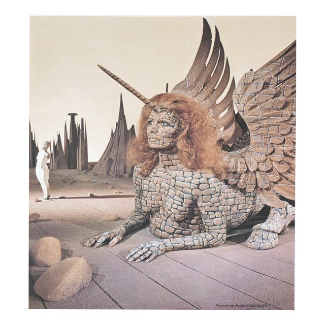 Original The Sphinx Poster by Serge Diakonoff, 1982 For Sale