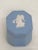 This lovely pill box / small jewelry box is made of porcelain. This charming piece is stamped as being made by Wedgwood in...